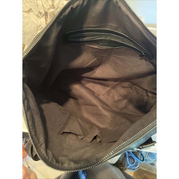 NWT Badgley Mischka Quilted‎ Tote Bag With Crossbody Strap, Black, $199 - Picture 12 of 16